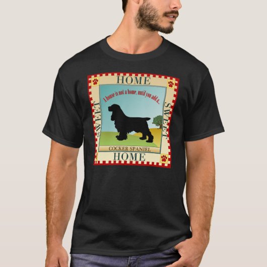Cocker Spaniel T-shirt (Voorkant)