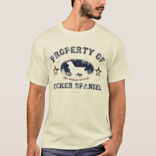 Cocker Spaniel T-shirt (Voorkant)