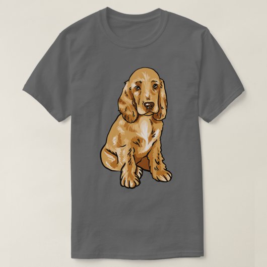 Cocker Spaniel T-shirt (Design voorkant)