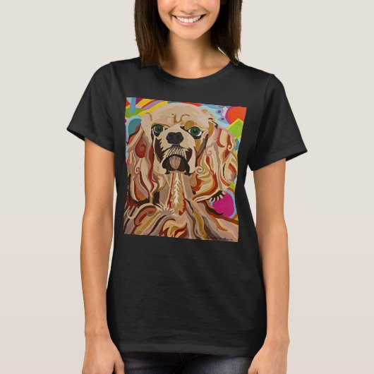 Cocker Spaniel T-shirt (Voorkant)