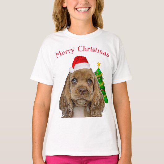 Cocker Spaniel t-shirts (Voorkant)