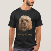 Cocker Spaniel t-shirts (Voorkant)