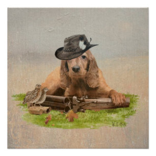Cocker Spaniel Tapestry Perfect Poster