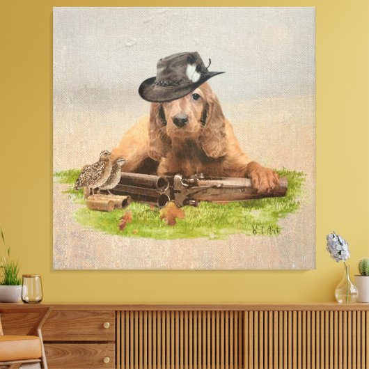 Cocker Spaniel Tapestry Poster Acrylprint Tript Canvas Afdruk (Insitu (Woonkamer))