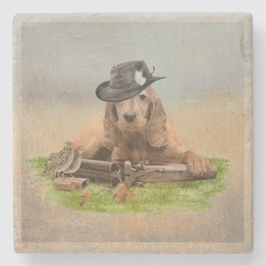 Cocker Spaniel Tapestry Poster Acrylprint Tript Stenen Onderzetter (Voorkant)