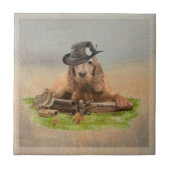 Cocker Spaniel Tapestry Poster Acrylprint Tript Tegeltje (Voorkant)