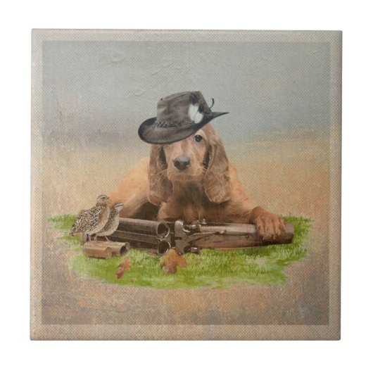 Cocker Spaniel Tapestry Poster Acrylprint Tript Tegeltje (Voorkant)