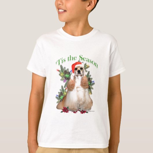 Cocker Spaniel ‘Tis T-shirt (Voorkant)