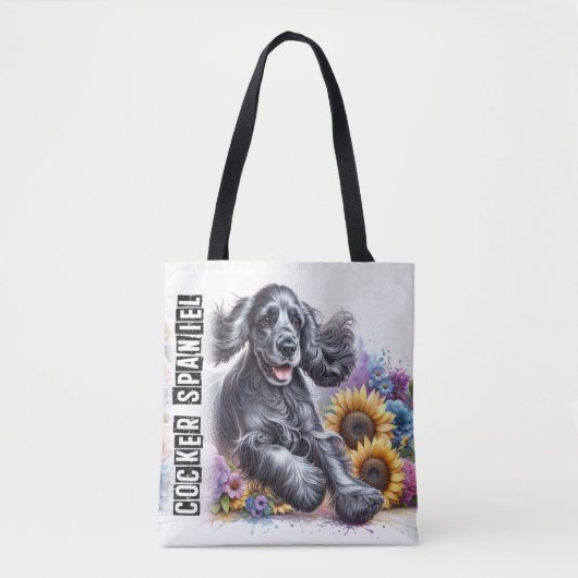 Cocker Spaniel Tote Bag (Voorkant)