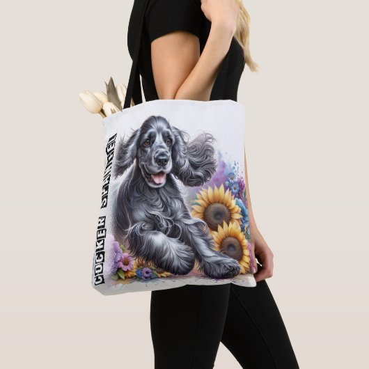 Cocker Spaniel Tote Bag (Dichtbij)