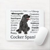 Cocker Spaniel Traits Mousepad Muismat (Met muis)