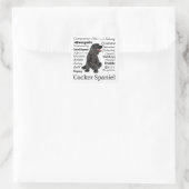 Cocker Spaniel Traits Stickers (Tas)