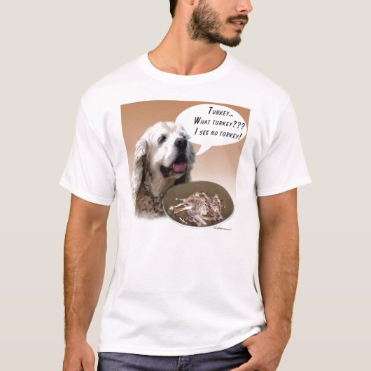 Cocker Spaniel Turkije T-shirt (Voorkant)