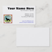 Cocker Spaniel Visitekaartje (Voorkant / Achterkant)