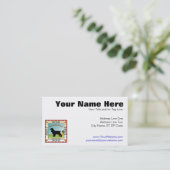 Cocker Spaniel Visitekaartje (Staand voorkant)