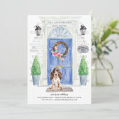 Cocker Spaniel Voordeur Bewegende Aankondiging (Staand voorkant)