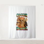 Cocker Spaniel Wandkleed (Voorkant)