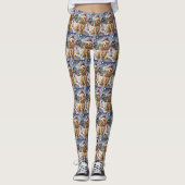 Cocker Spaniel Winter Wonderland Christmas Joy Leggings (Voorkant)