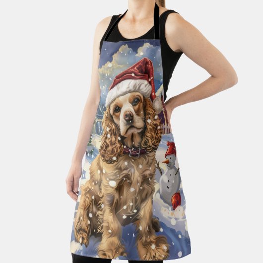 Cocker Spaniel Winter Wonderland Christmas Joy Schort (Insitu)