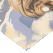 Cocker Spaniel Winter Wonderland Christmas Joy Tafelkleed (Gekanteld)