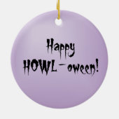 Cocker Spaniel Witch Keramisch Ornament (Achterkant)