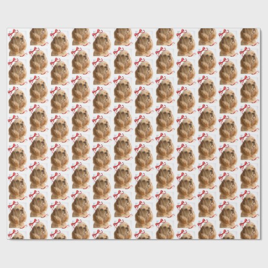 Cocker Spaniel Wrapping Paper Cadeaupapier (Vlak)