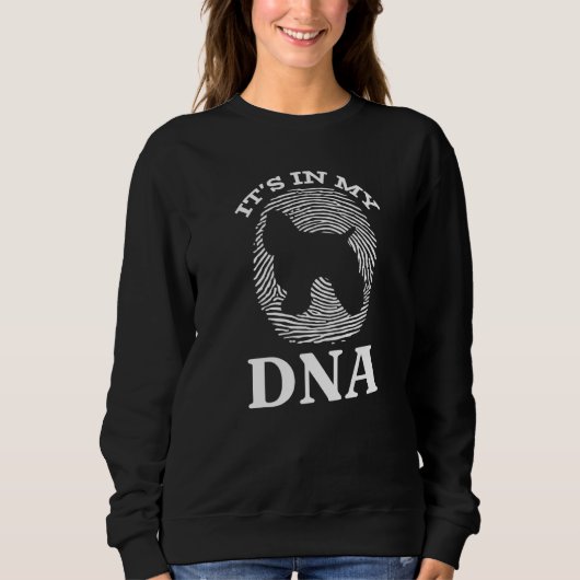 Cocker Spaniel zit in mijn DNA.. ik doe Cocker Spa Trui (Voorkant)