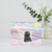 Cocker Spaniel - zwart Briefkaart (Staand voorkant)