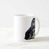 Cocker Spaniel (zwart en bruin) Koffiemok (Voorkant rechts)