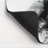 Cocker Spaniel Zwart en Wit Muismat (Hoek)