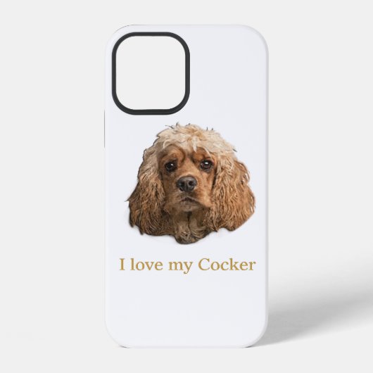 Cocker Spaniels iPhone Hoesje (Achterkant)