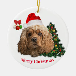 Cocker Spaniels Keramisch Ornament