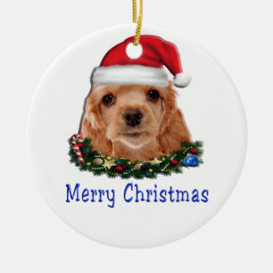 Cocker Spaniels Keramisch Ornament