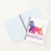 Cocker Spaniels minderen Verf Kleur Notitieboek (Binnen)