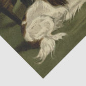  Cocker Spaniels Tissuepapier (Detail)