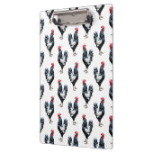 Cockerel Chicken Pattern Design Klembord (Links)