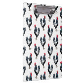 Cockerel Chicken Pattern Design Klembord (Rechts)
