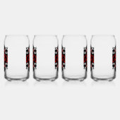 Cockerel Scandinavische volkskunst Blikvorm Glas (Rechts)