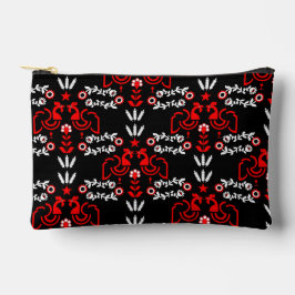 Cockerel Scandinavische volkskunst Etui