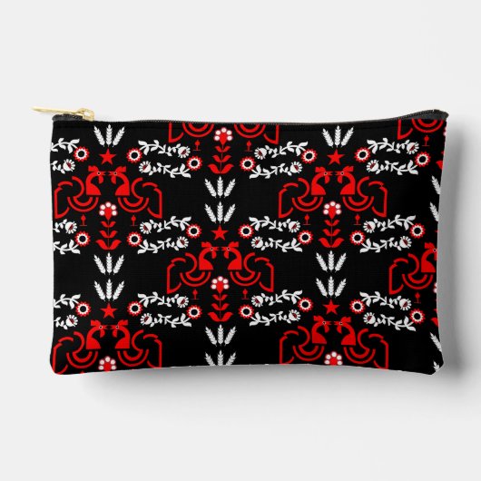 Cockerel Scandinavische volkskunst Etui (Voorkant)