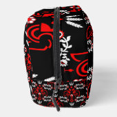 Cockerel Scandinavische volkskunst Toilettasje (Rechts)