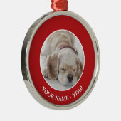 Cockerhond slaapt metalen ornament (Rechts)