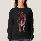 Cockerpoo Cockapoo Spoodle Dog Trui (Voorkant)