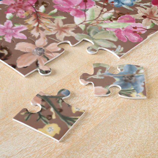 Cockerpoo Spoodle Cockerdole Cockapoo Brown Dog Legpuzzel (Zijkant)