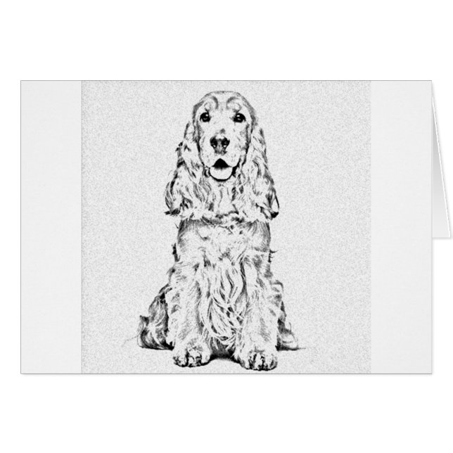 Cockerspaniel (Voorkant Horizontaal)