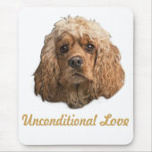 Cockerspaniel Muismat (Voorkant)