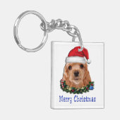 Cockerspaniel-sleutelhanger Sleutelhanger (Voorkant Links)