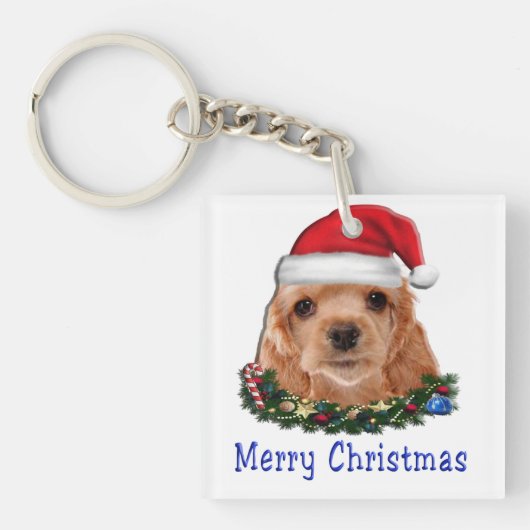 Cockerspaniel-sleutelhanger Sleutelhanger (Voorkant)