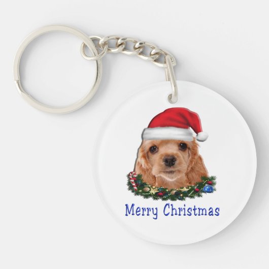 Cockerspaniel-sleutelhanger Sleutelhanger (Voorkant)