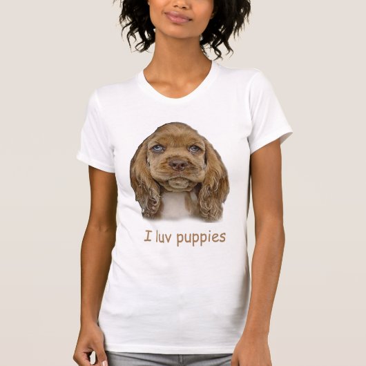 Cockerspaniel T-shirt (Voorkant)